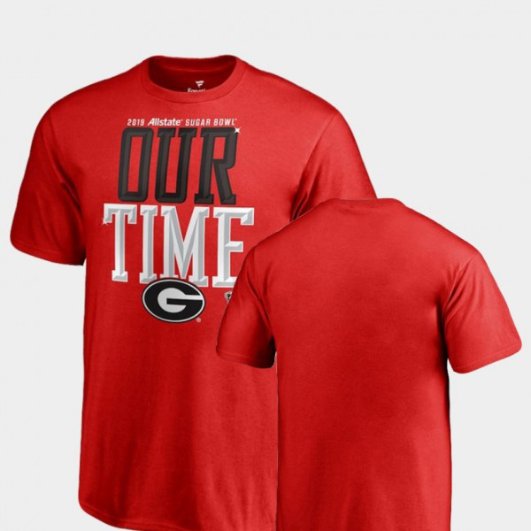 Youth Georgia Bulldogs 2019 Sugar Bowl Bound Counter T-Shirt - Red