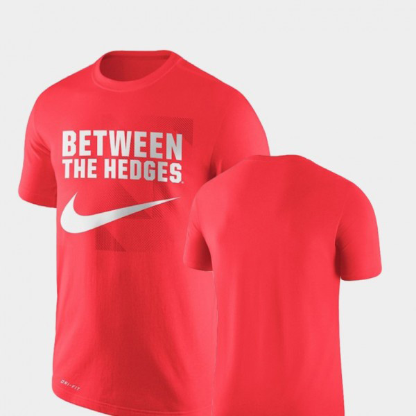Georgia Bulldogs Legend Franchise Performance Men's T-Shirt - Red